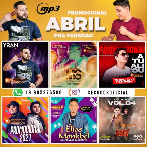 MP3 Promocional - Abril Pra Paredao 2021