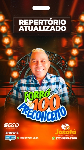 PENDRIVE - Pendrive do Forró 100 Preconceito 2024 Todos os CDs Completos